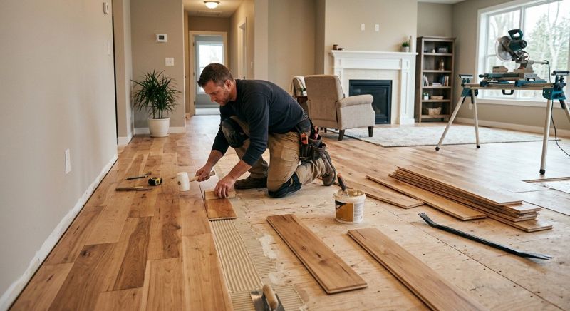 Engineered Wood Installation in Manassas, VA