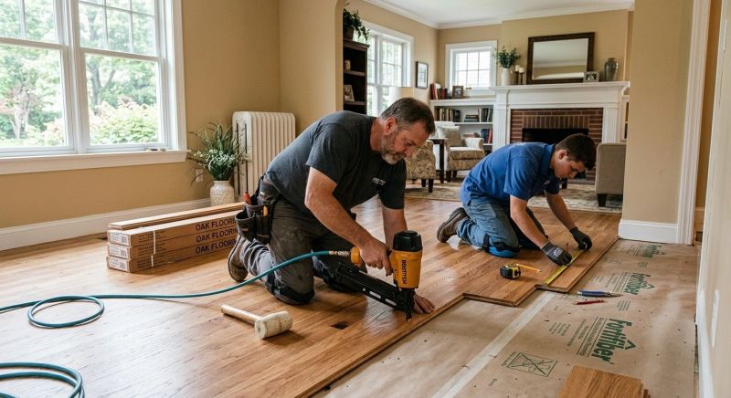 Hardwood Floor Installation in San Antonio, TX