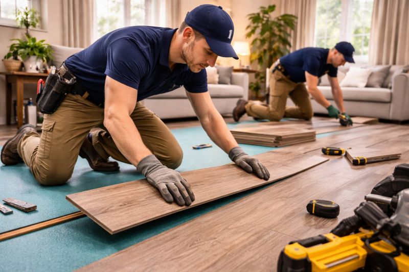 Laminate Flooring Replacement in Warrenton, VA