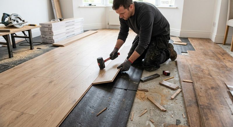 Laminate Flooring Replacement in Roseville, CA