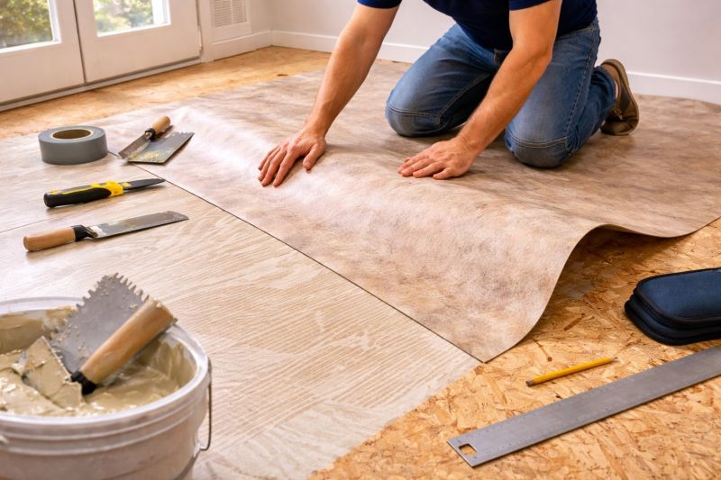 Sheet Vinyl Installation in Gilbert, AZ