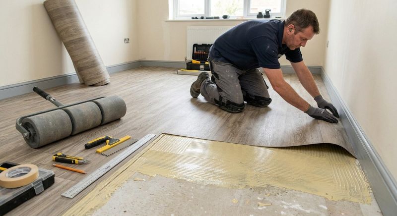 Sheet Vinyl Installation in Denver County, CO