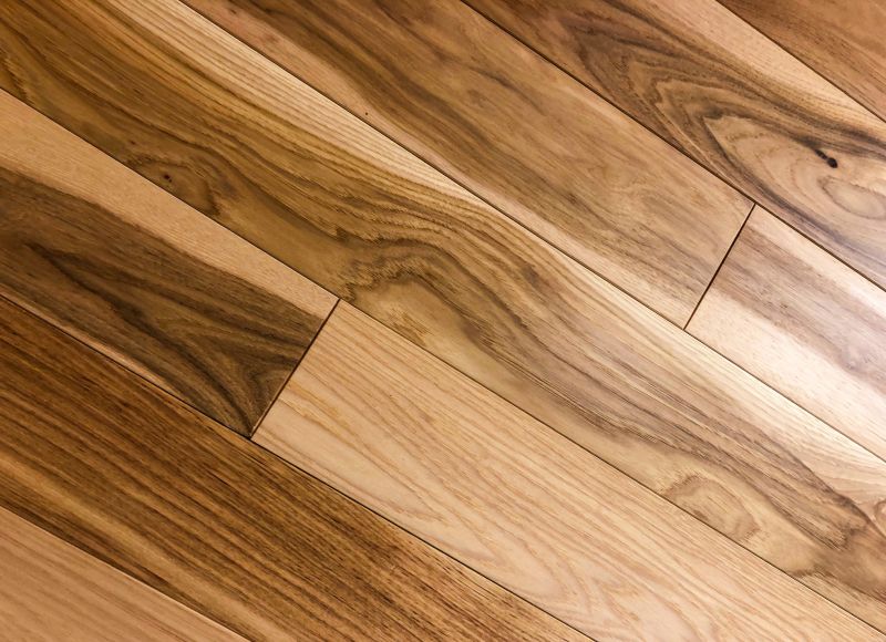 Dark Wood Floor Installation in San Antonio, TX