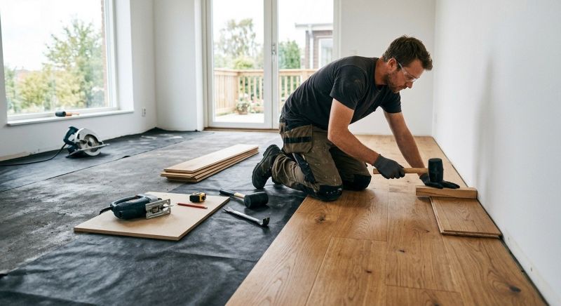 Engineered Wood Installation in Fredericksburg, VA