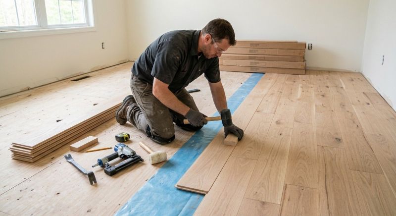 Finished Floor Installation in Austin, TX