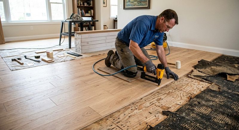 Hardwood Floor Renovation in San Antonio, TX