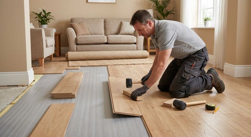 Laminate Floor Installation in Fort Wayne, IN
