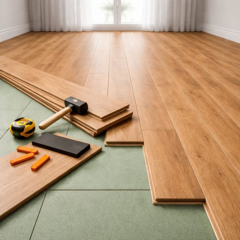 Laminate Floor Remodeling in Greensboro, NC