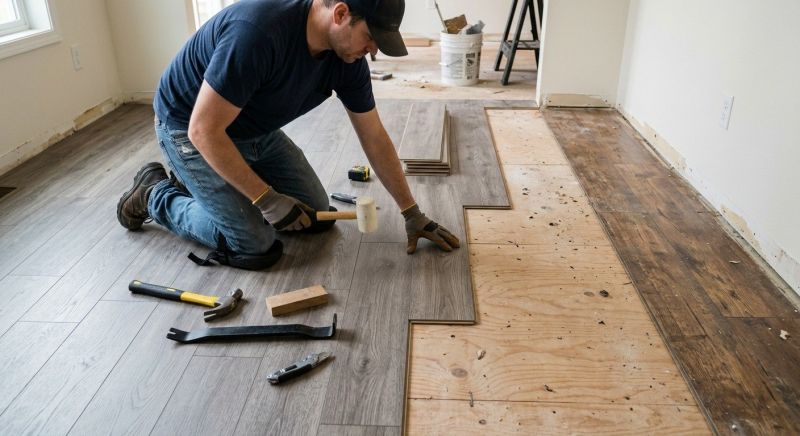 Laminate Floor Replacement in Fort Wayne, IN