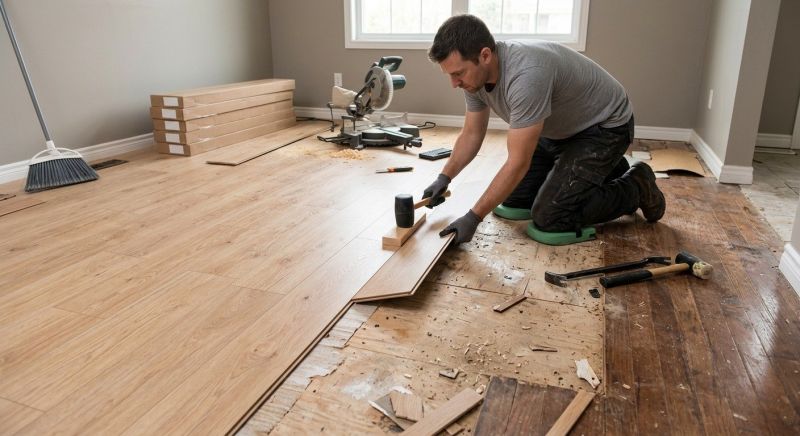 Laminate Flooring Replacement in Fredericksburg, VA