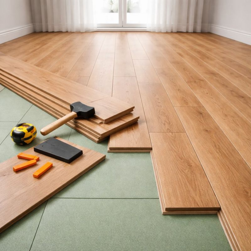 Plank Laminate Installation in Manassas, VA