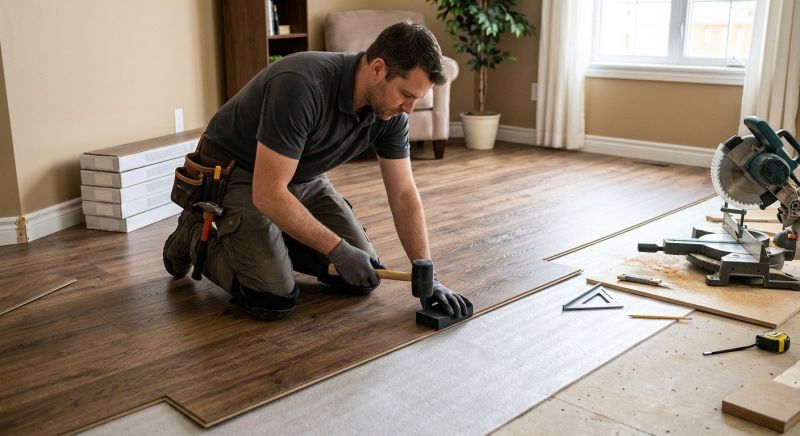 Plank Laminate Installation in Greensboro, NC