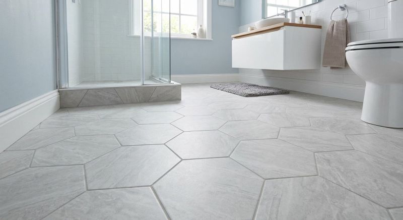 Restroom Floor Replacement in Frederick, MD