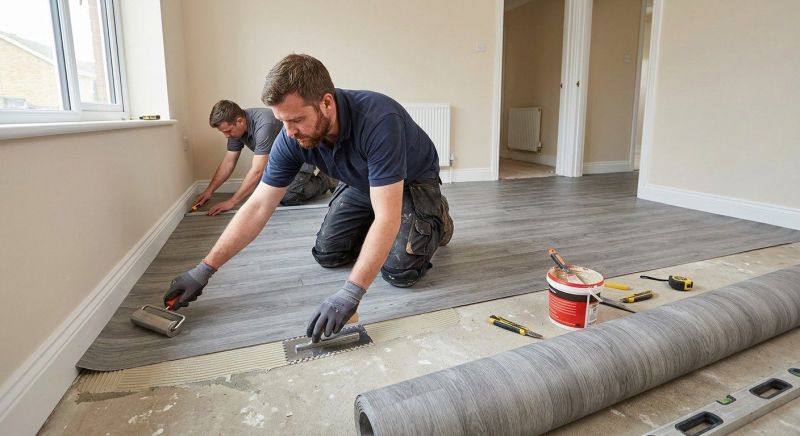 Sheet Flooring Installation in Scottsdale, AZ