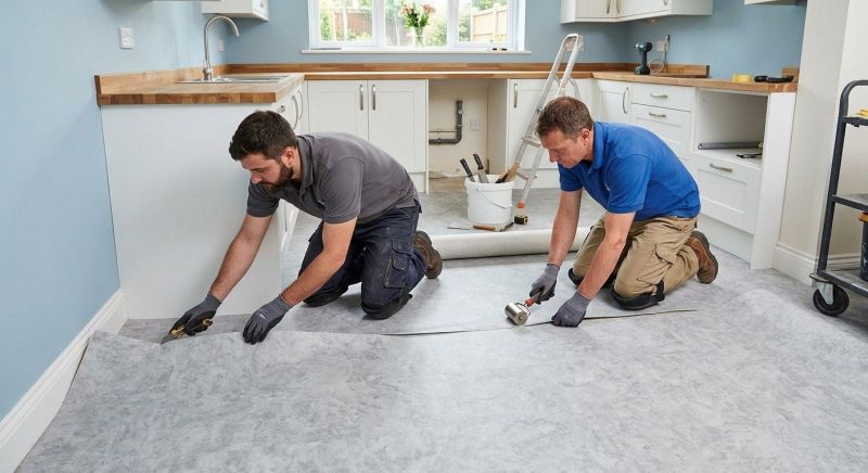 Sheet Linoleum Installation in Denver, CO