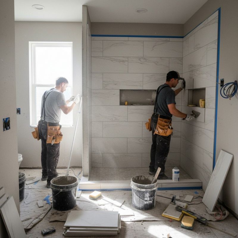 Tile Surround Installation in Alpharetta, GA