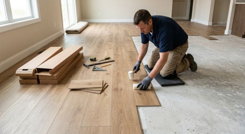 Vinyl Tile Installation in Austin, TX