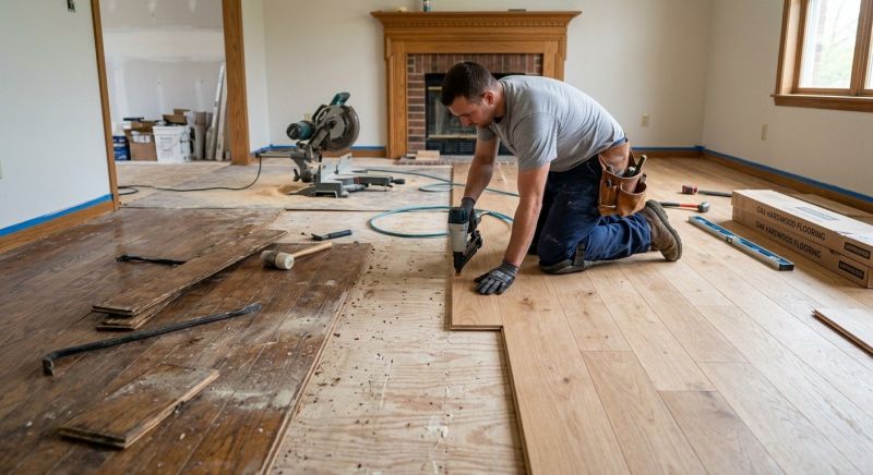 Wood Floor Replacement in Austin, TX